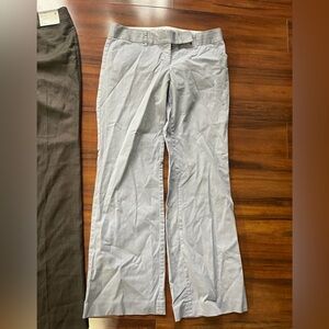 Express Light Gray Wide-Leg Jeans for Women